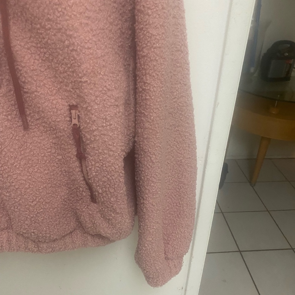 Universal Thread Blush Teddy Jacket - image 4